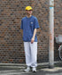 H185 / 着用サイズ:L Dark Cobalt Blue